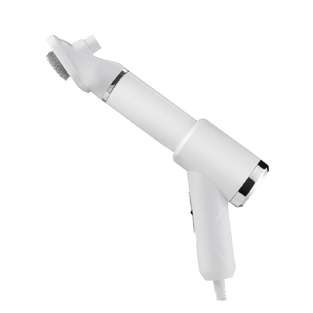 windvera Pet Grooming Dryer with Self-Cleaning Brush and Adjustable Temperature - White