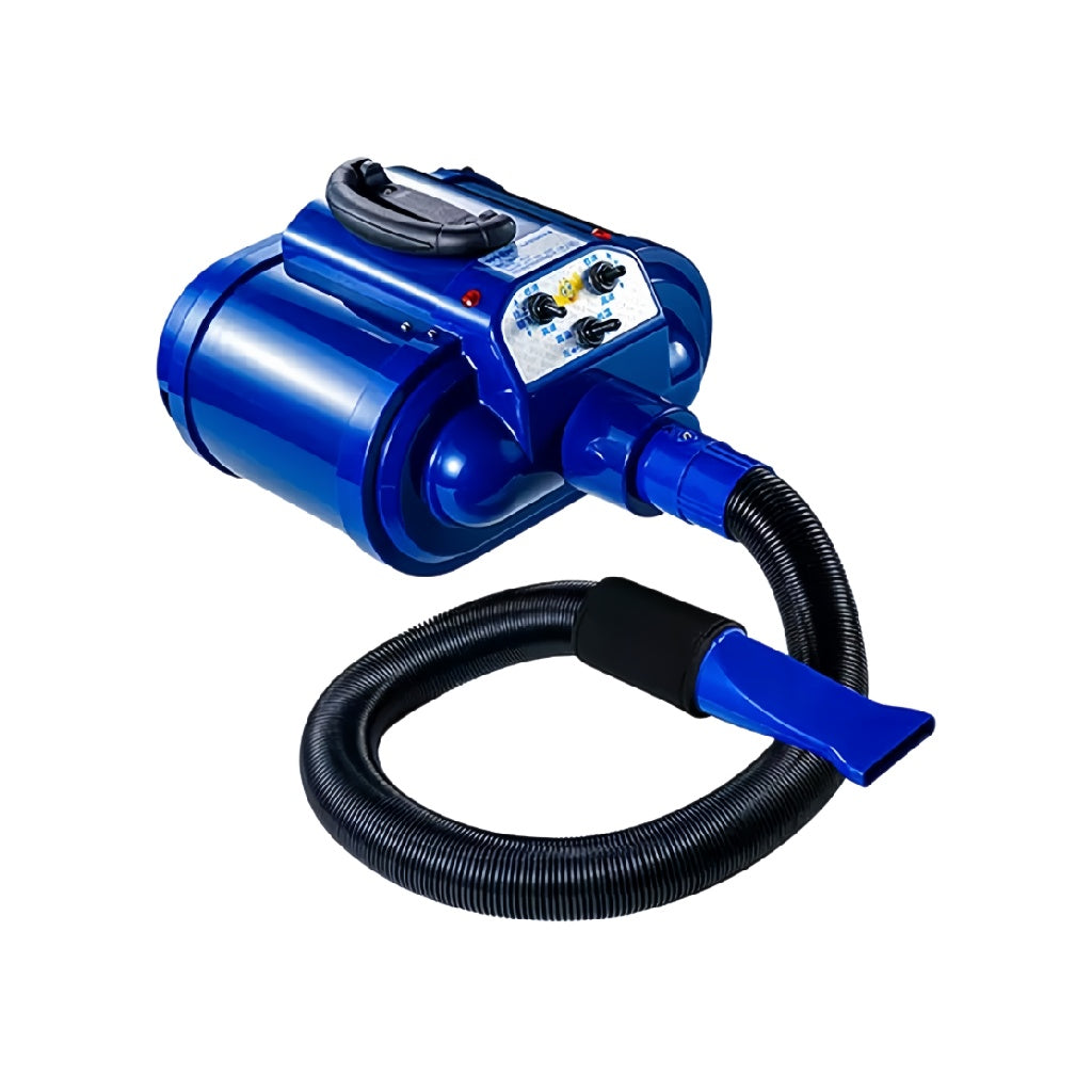 windvera High-Power Pet Dryer with Adjustable Temperature and Speed - Blue